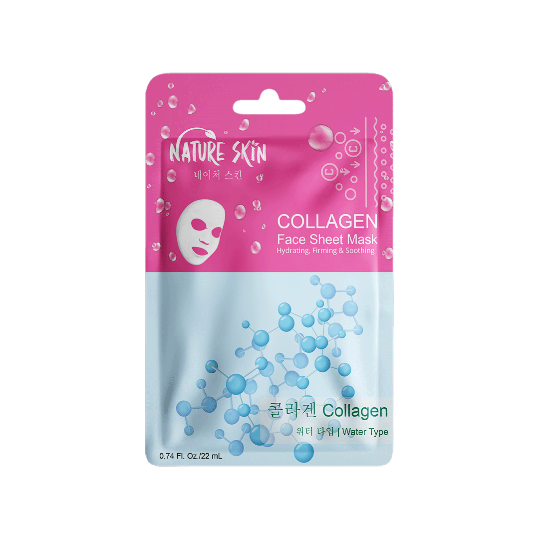 Nature-Skin-Collagen-Face-Sheet-Mask-2 Nature Skin Collagen Face Sheet Mask