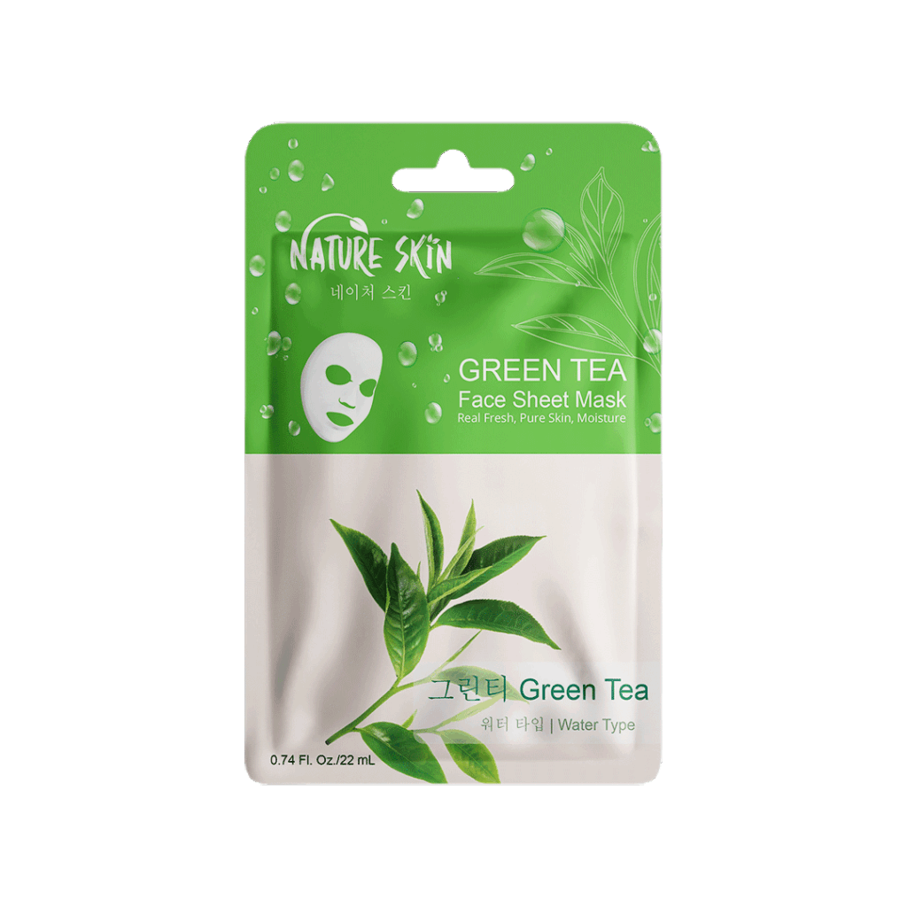 Nature Skin Green Tea Face Sheet Mask