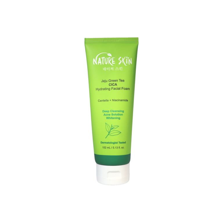 Nature Skin Jeju Green Tea CICA Hydrating Facial Foam 152 mL